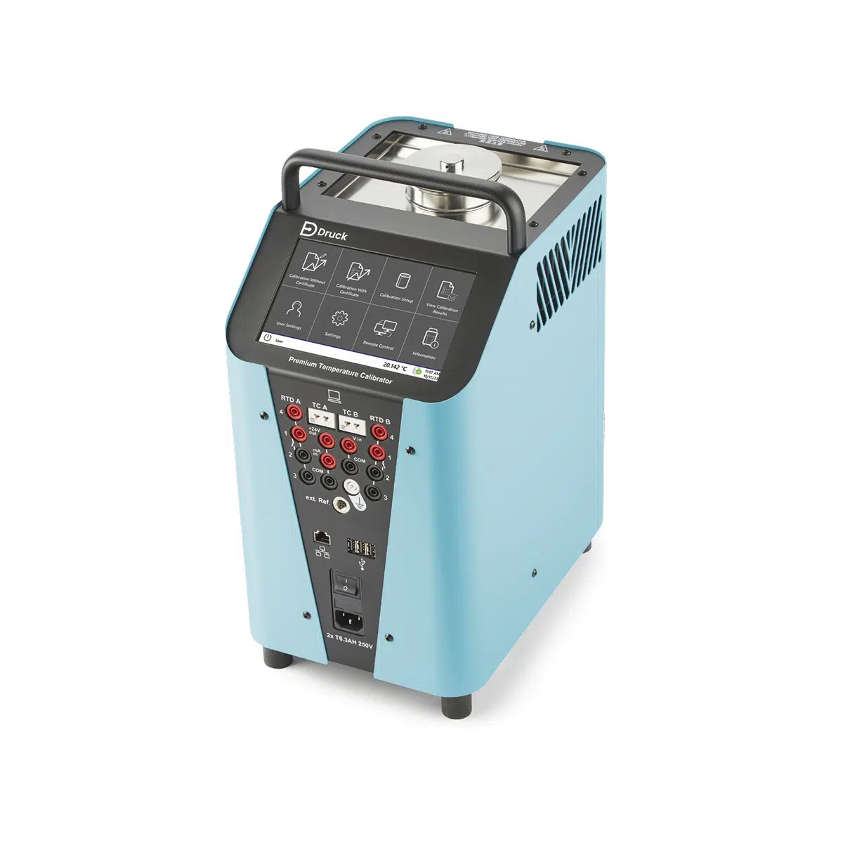 Druck PTC165i Premium Temperature Calibrator with Integrated Measuring Module (-35°C to 165°C) - Image 2