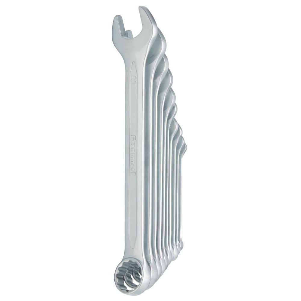 Straight Combination Spanner Set, 8 Pcs - Image 2