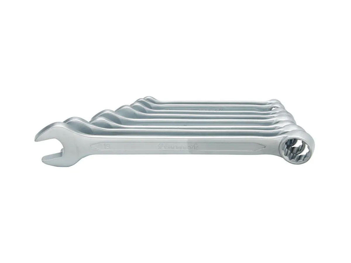 Straight Combination Spanner Set, 8 Pcs
