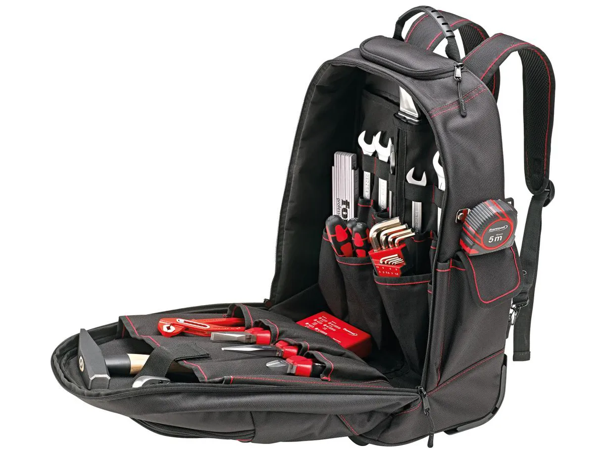 Tool Backpack with Wheels – 350 × 210 × 490 mm