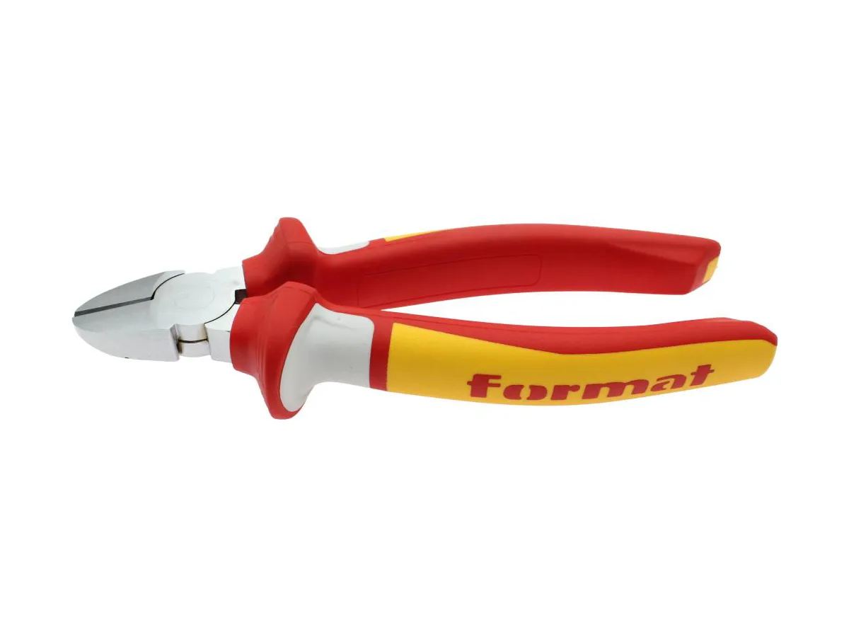 VDE Chrome-Plated Side Cutters 180 mm